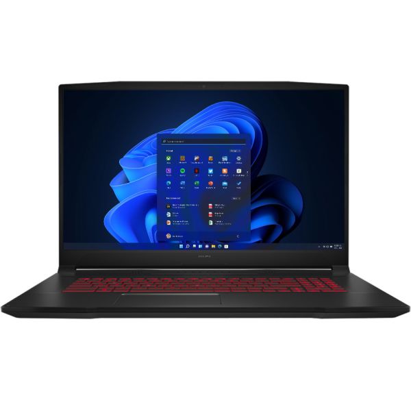 NOTEBOOK MSI KATANA GF76 11UD-001 I7-11800H 2.3/16GB/512SSD/17.3/144HZ/RTX3050TI 4GB/ING/W10/BLK.